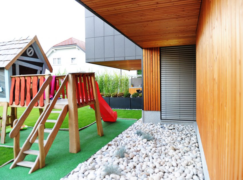 A Stunning Rectangular-Shaped House with Splendid and Neutral Interiors in Ljubljana, Slovenia by Primož Novak & Demšar arhitekti d.o.o (10)