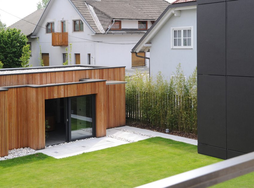 A Stunning Rectangular-Shaped House with Splendid and Neutral Interiors in Ljubljana, Slovenia by Primož Novak & Demšar arhitekti d.o.o (13)