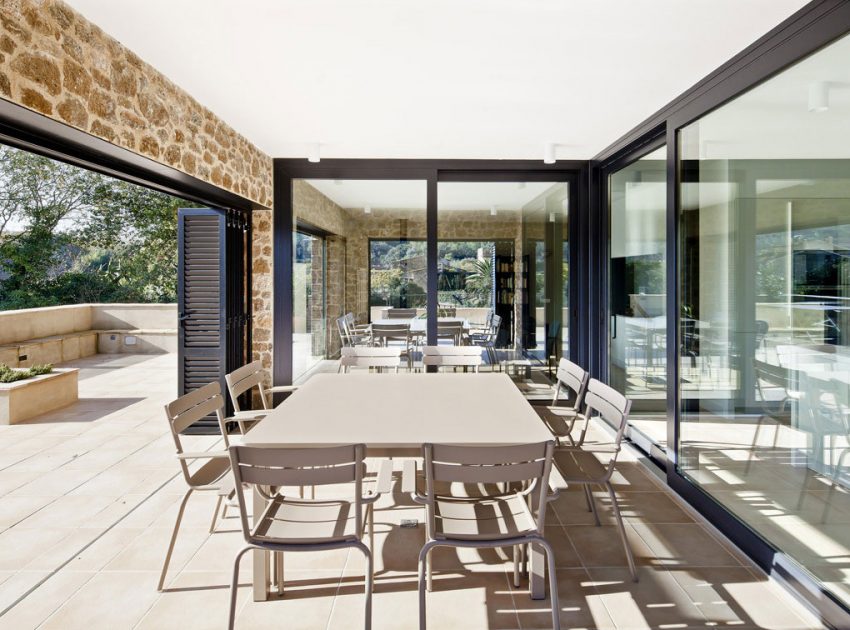 A Stunning Stone Home with Four Winds and Gabled Roof in Empordà, Spain by Núria Selva Villaronga (10)