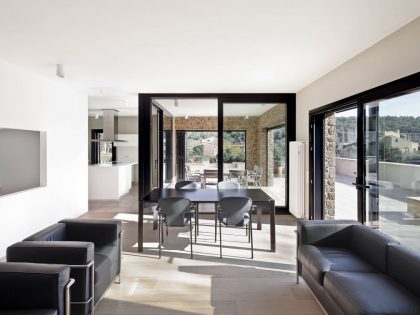 A Stunning Stone Home with Four Winds and Gabled Roof in Empordà, Spain by Núria Selva Villaronga (12)