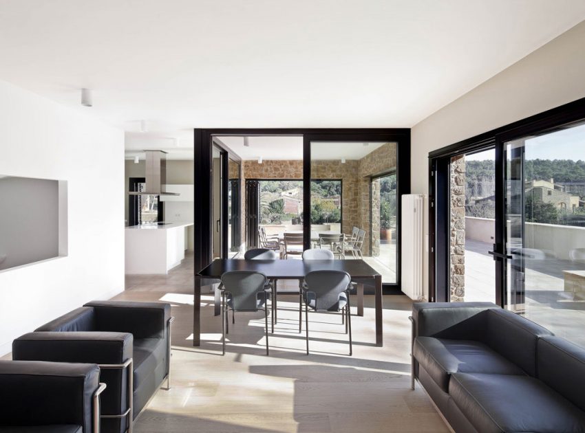 A Stunning Stone Home with Four Winds and Gabled Roof in Empordà, Spain by Núria Selva Villaronga (12)