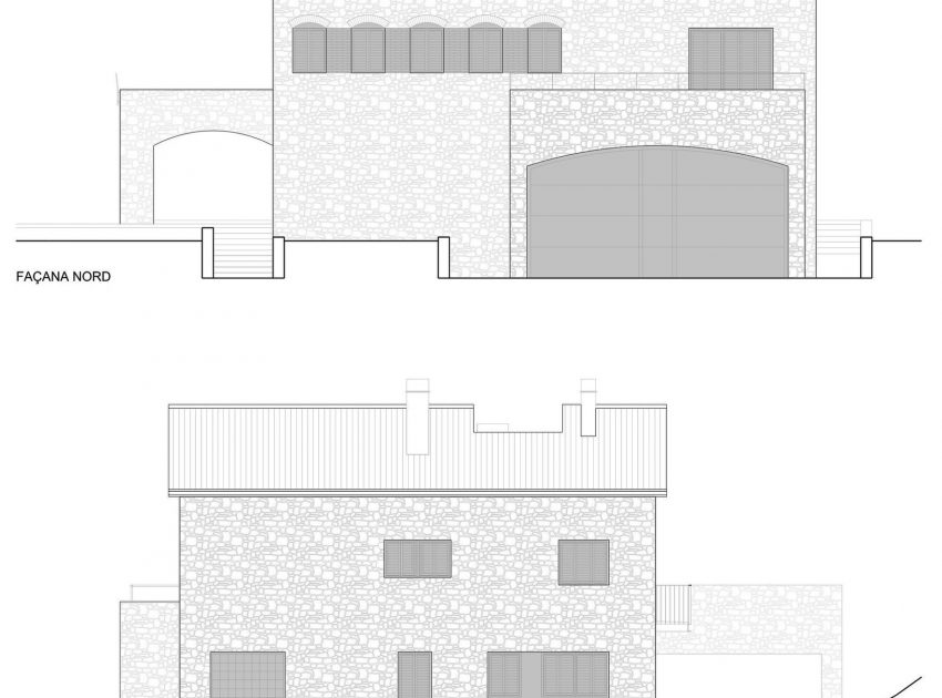 A Stunning Stone Home with Four Winds and Gabled Roof in Empordà, Spain by Núria Selva Villaronga (21)