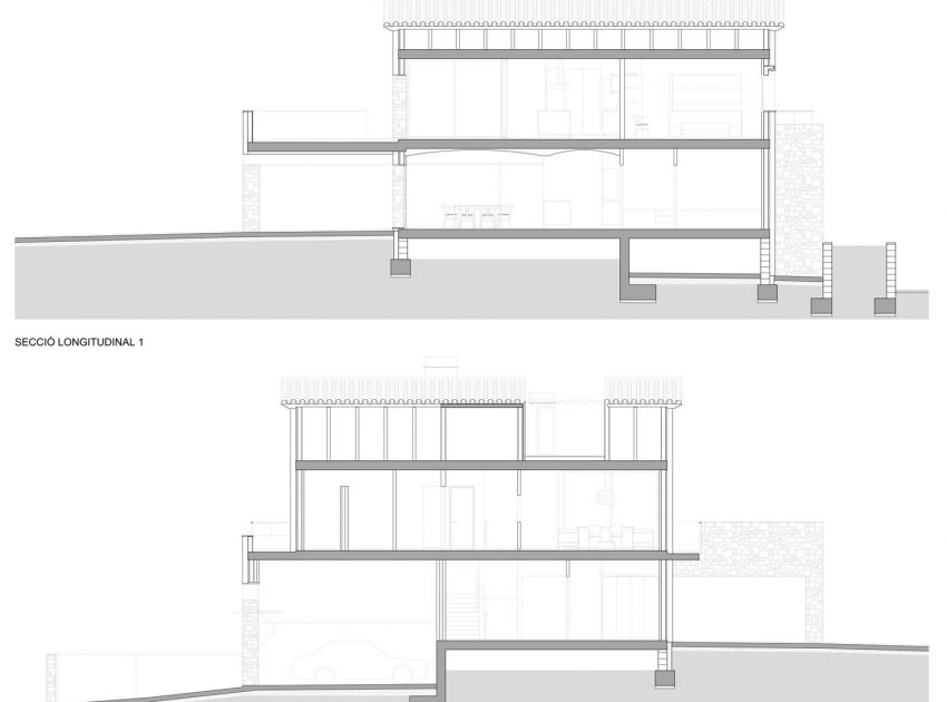 A Stunning Stone Home with Four Winds and Gabled Roof in Empordà, Spain by Núria Selva Villaronga (23)