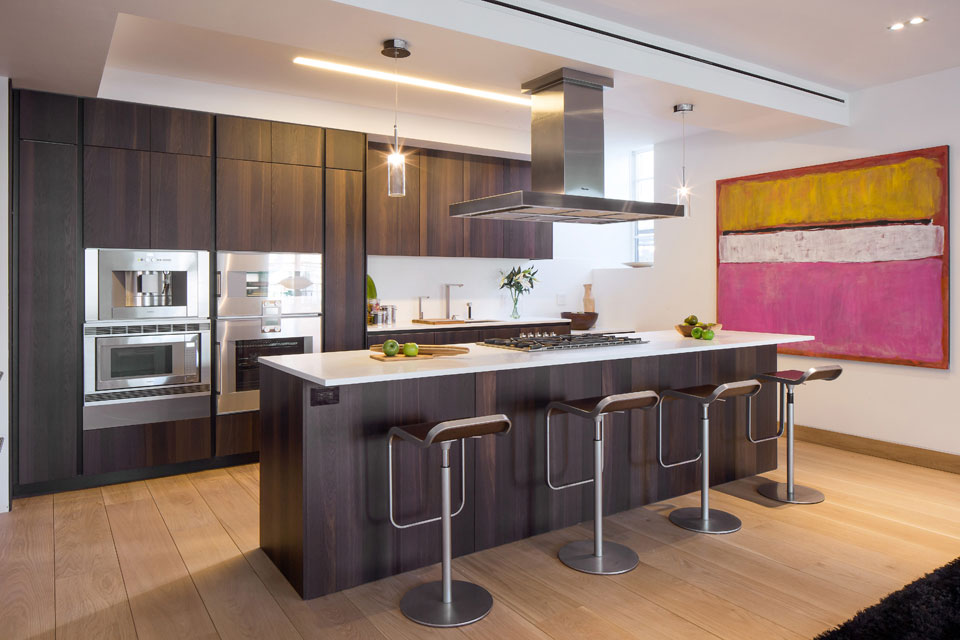 A Stunning Two-Story Penthouse with Large Terraces and Multiple Skylights in Tribeca by Turett Collaborative Architecture (3)
