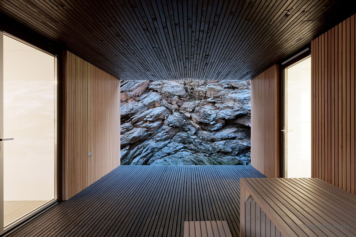 A Stunning Wood and Stone House with Luminous and Elegant Interior in Koszeg, Hungary by Béres Architects (10)