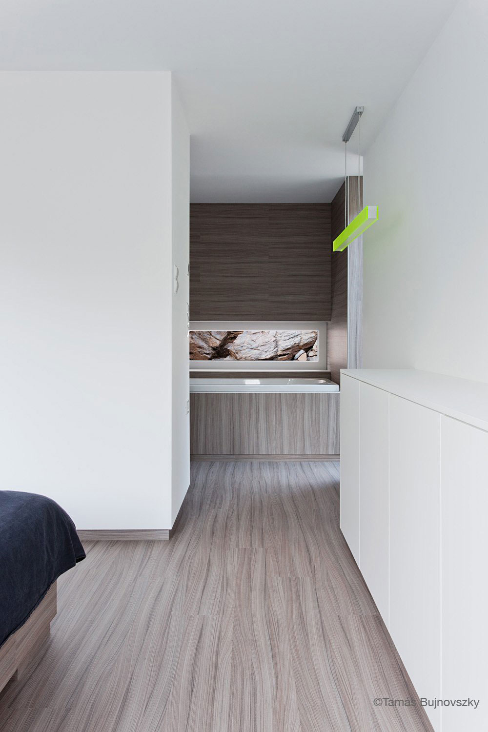 A Stunning Wood and Stone House with Luminous and Elegant Interior in Koszeg, Hungary by Béres Architects (16)