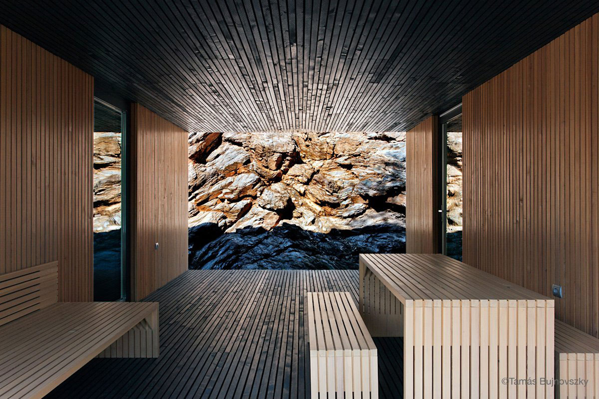 A Stunning Wood and Stone House with Luminous and Elegant Interior in Koszeg, Hungary by Béres Architects (9)