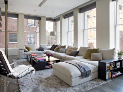 A Stunning and Beautiful Apartment with Chic and Stylish Interiors in New York City by Axis Mundi Design (2)