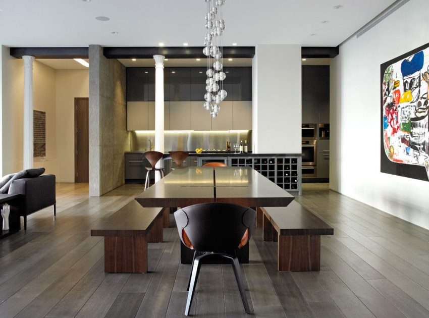 A Stunning and Beautiful Apartment with Chic and Stylish Interiors in New York City by Axis Mundi Design (6)