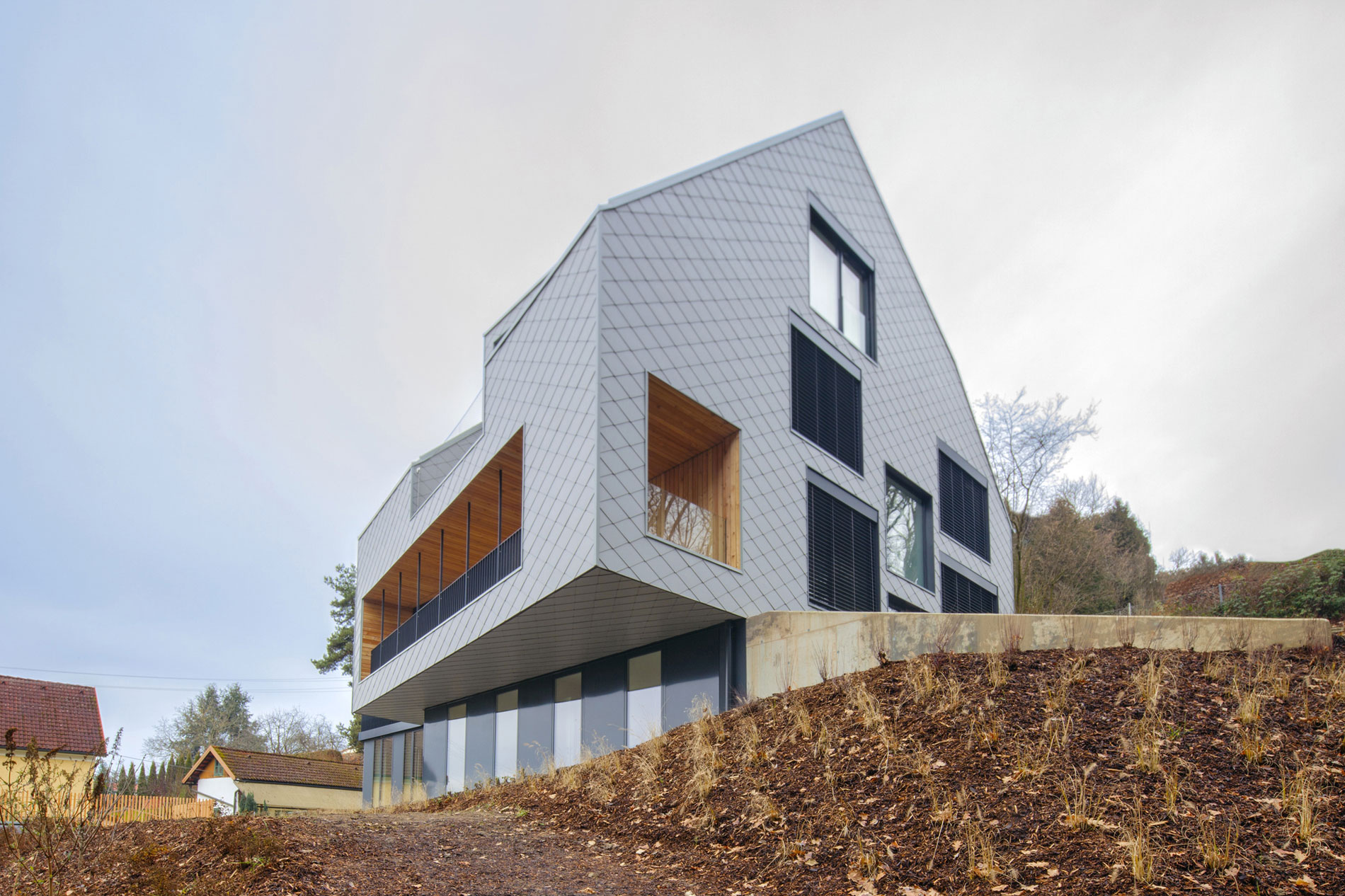 A Stunning and Spacious Contemporary Home Overlooking the Alpine Foothills in Linz by destilat (3)