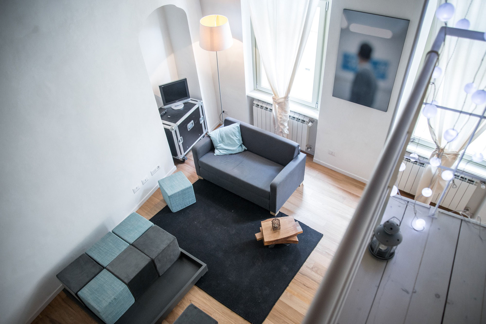 A Stylish Apartment with an Unusual and Practical Layout in Turin, Italy by CON3STUDIO (1)