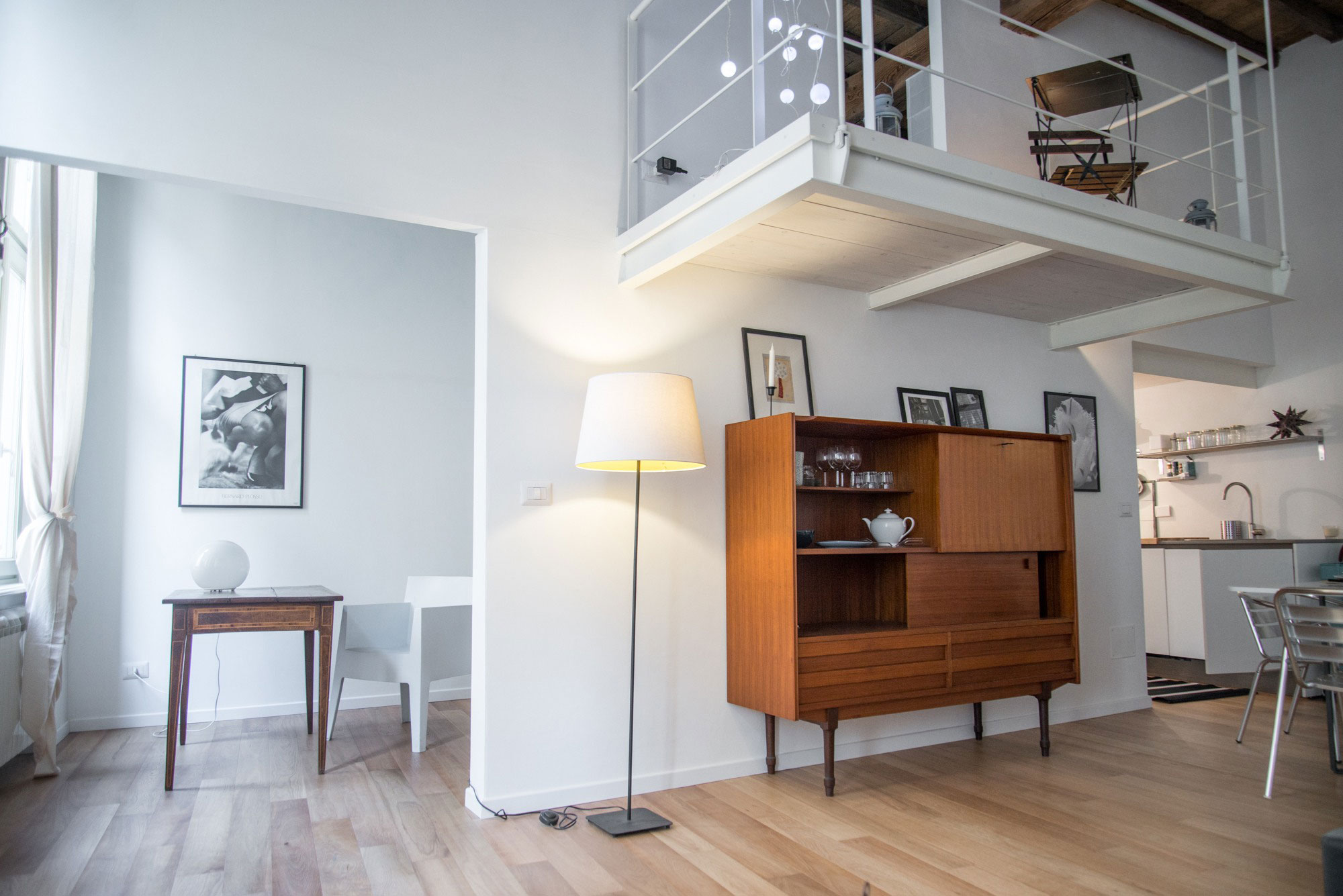 A Stylish Apartment with an Unusual and Practical Layout in Turin, Italy by CON3STUDIO (3)