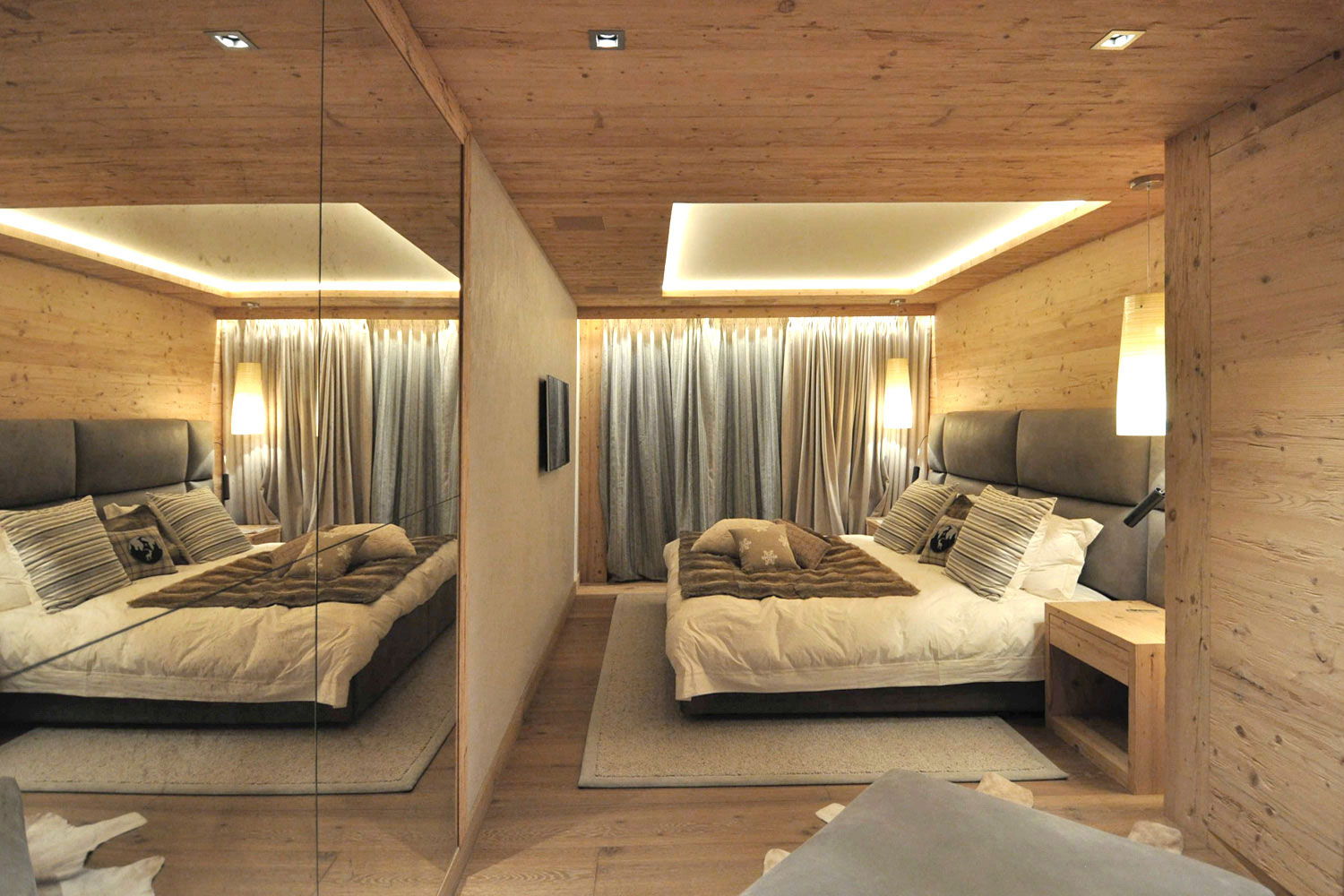A Stylish Contemporary Apartment Blend of Warmth and Elegance in Rougemont, Switzerland by Plusdesign (12)