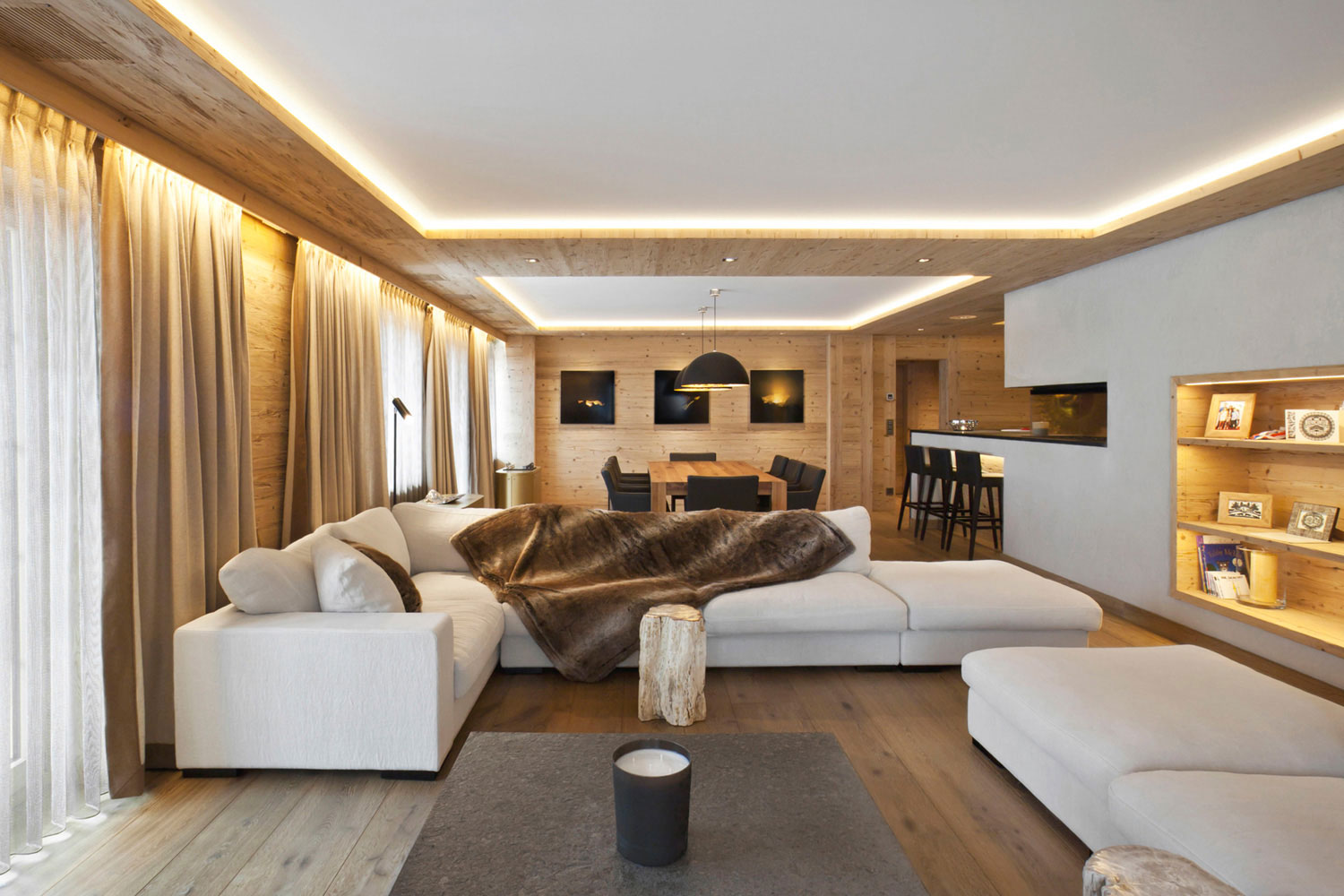 A Stylish Contemporary Apartment Blend of Warmth and Elegance in Rougemont, Switzerland by Plusdesign (2)