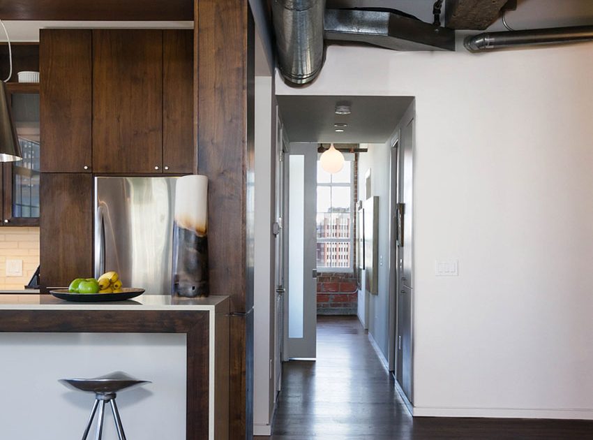 A Stylish Contemporary Loft with Exposed Brick and Concrete Ceilings in Houston, Texas by CONTENT Architecture (6)