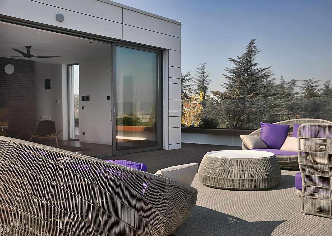 A Stylish Duplex Penthouse with Timeless and Modern Interiors in Belgrade, Serbia by Aleksandar Savikin (1)