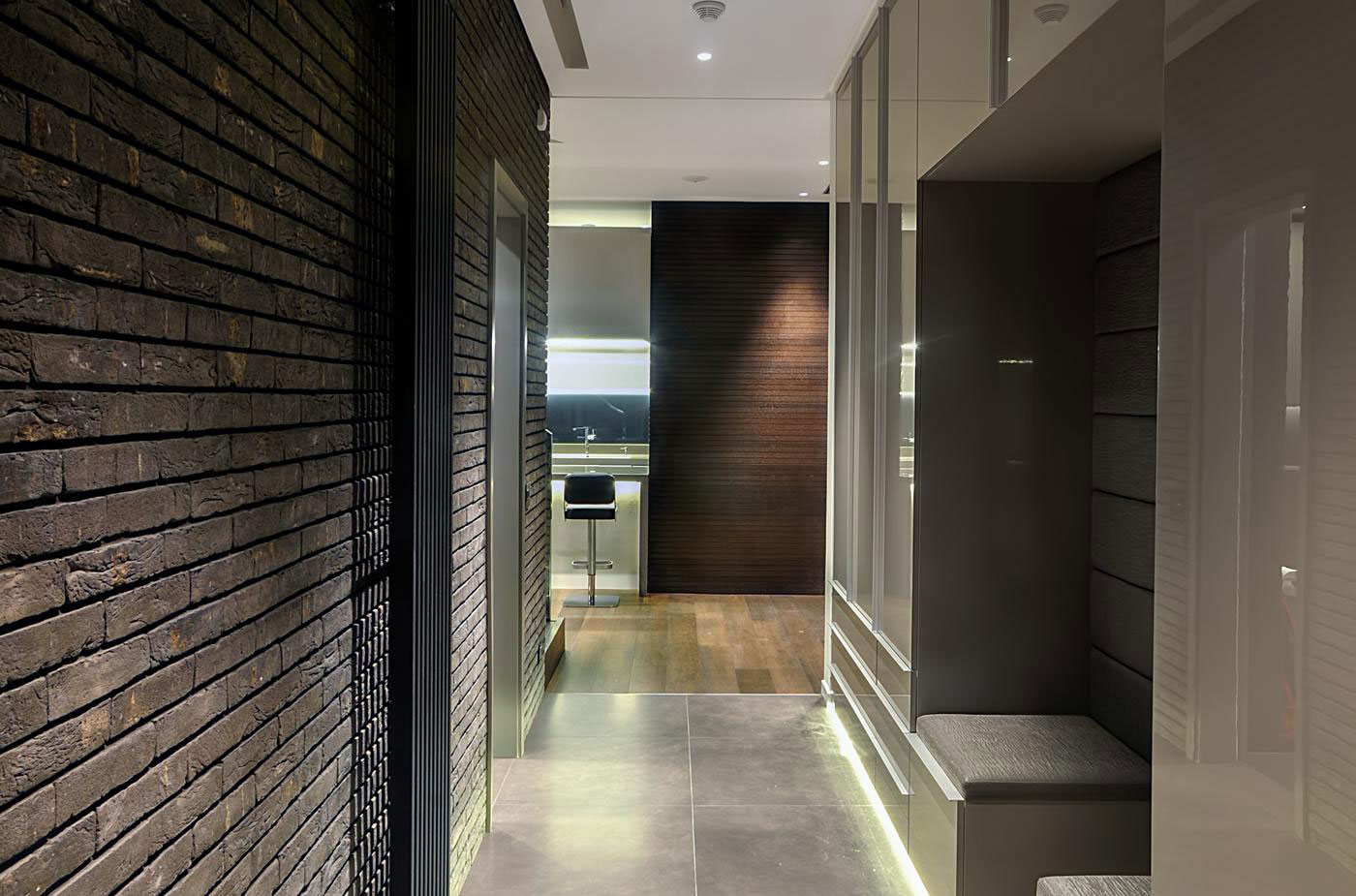 A Stylish Duplex Penthouse with Timeless and Modern Interiors in Belgrade, Serbia by Aleksandar Savikin (10)