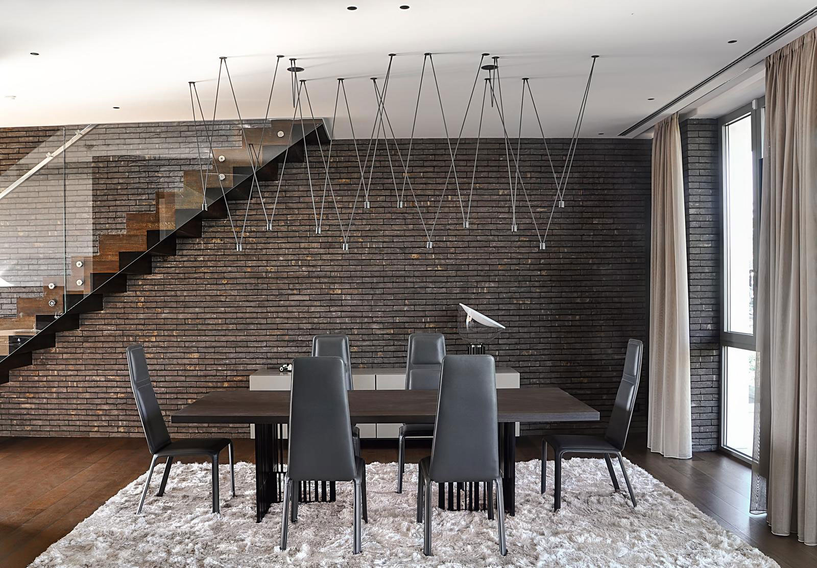 A Stylish Duplex Penthouse with Timeless and Modern Interiors in Belgrade, Serbia by Aleksandar Savikin (13)