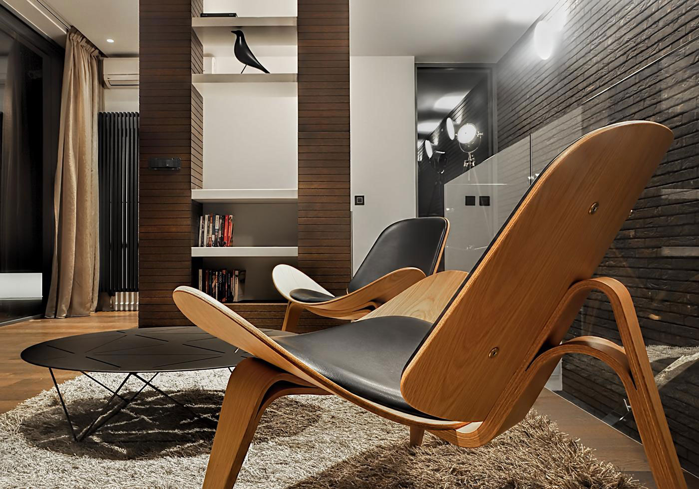 A Stylish Duplex Penthouse with Timeless and Modern Interiors in Belgrade, Serbia by Aleksandar Savikin (18)