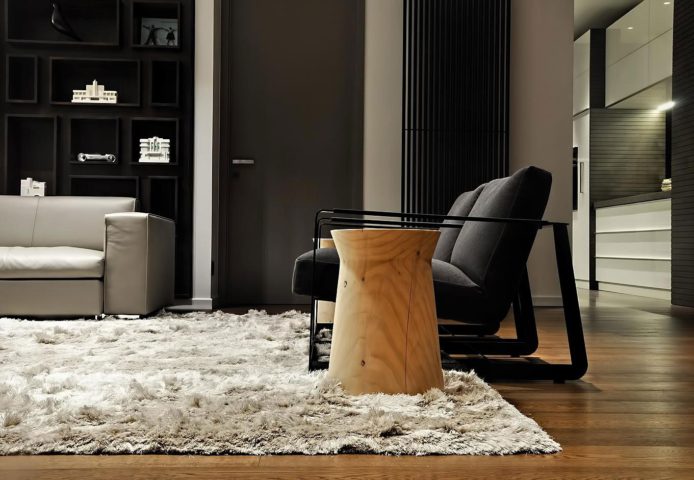 A Stylish Duplex Penthouse with Timeless and Modern Interiors in Belgrade, Serbia by Aleksandar Savikin (6)