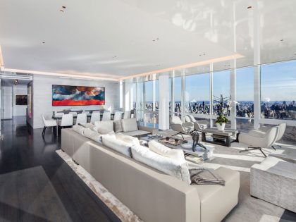 A Stylish Luxury Penthouse Apartment with Lots of Unique Art Character in Manhattan by Turett Collaborative Architecture (1)