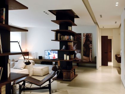 A Stylish Minimalist House with Cozy and Vintage Interiors in Turin, Italy