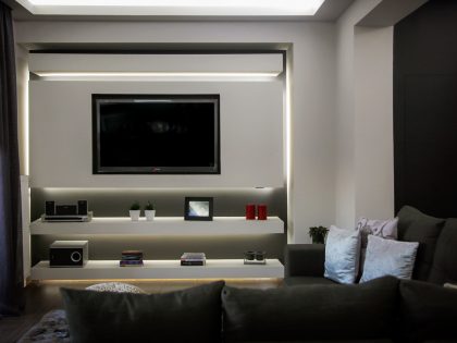 A Stylish Modern Apartment with Minimalist and Unconventional Layouts in Heraklion, Greece by Constantinos Moraitakis (1)