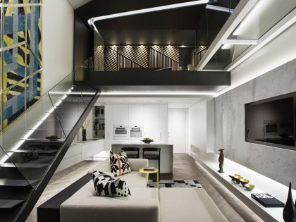 A Stylish Modern Duplex Apartment with Trendy and Luxurious Interiors in Cape Town by SAOTA (12)