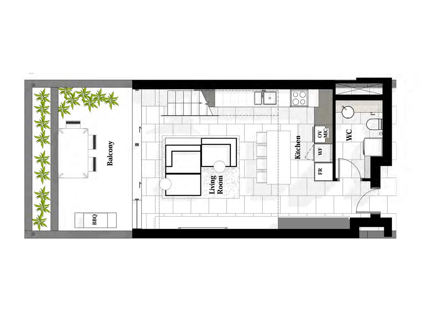 A Stylish Modern Duplex Apartment with Trendy and Luxurious Interiors in Cape Town by SAOTA (19)