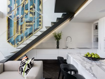 A Stylish Modern Duplex Apartment with Trendy and Luxurious Interiors in Cape Town by SAOTA (6)