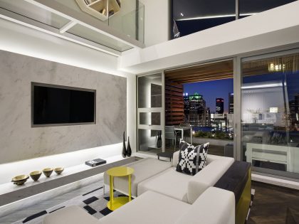 A Stylish Modern Duplex Apartment with Trendy and Luxurious Interiors in Cape Town by SAOTA (9)