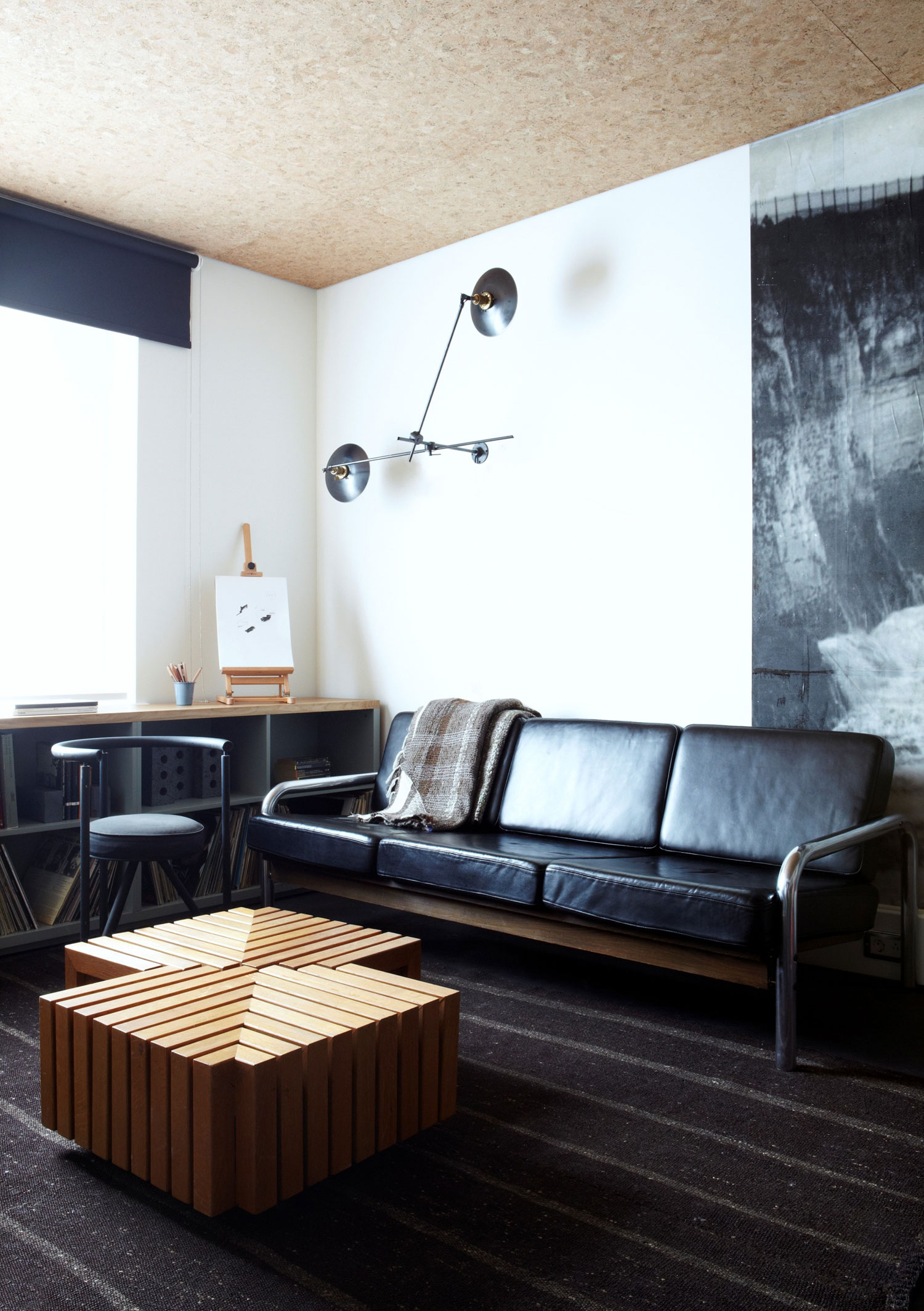 A Stylish Modern Hotel with New Facade and Dark Engineering Brick in Shoreditch by Universal Design Studio (15)
