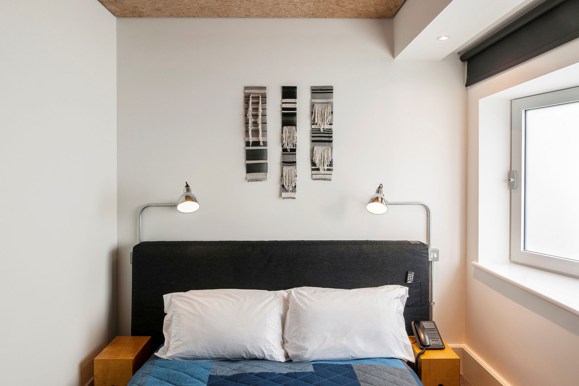 A Stylish Modern Hotel with New Facade and Dark Engineering Brick in Shoreditch by Universal Design Studio (7)