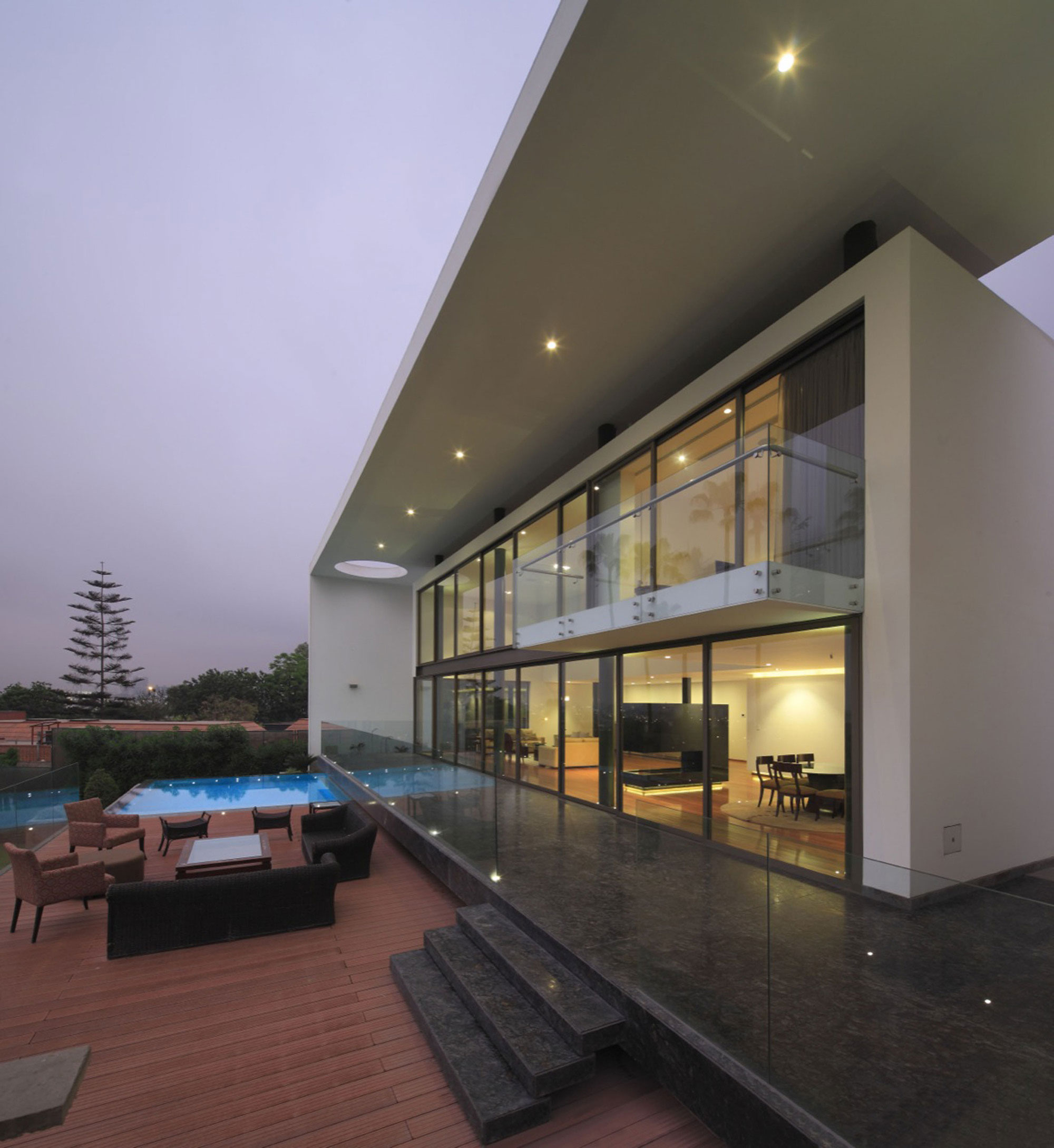 A Stylish Modern House Surrounded by Plants and Nature on the Hill in Lima by Jose Orrego (15)