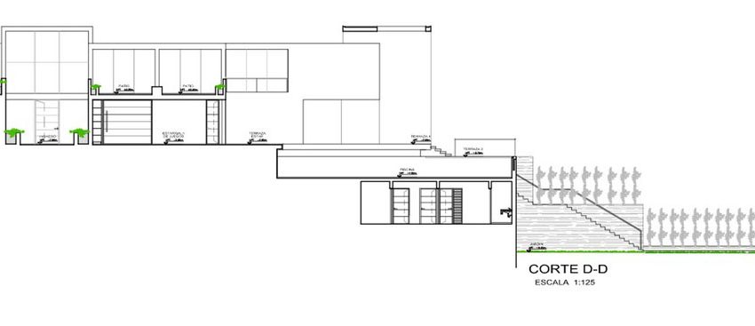 A Stylish Modern House Surrounded by Plants and Nature on the Hill in Lima by Jose Orrego (25)