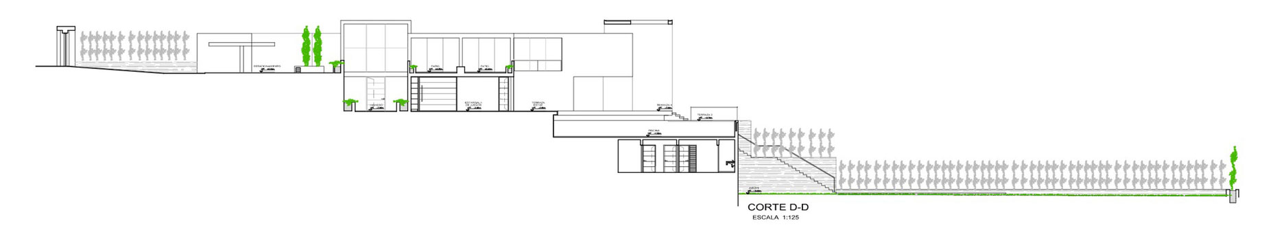 A Stylish Modern House Surrounded by Plants and Nature on the Hill in Lima by Jose Orrego (25)