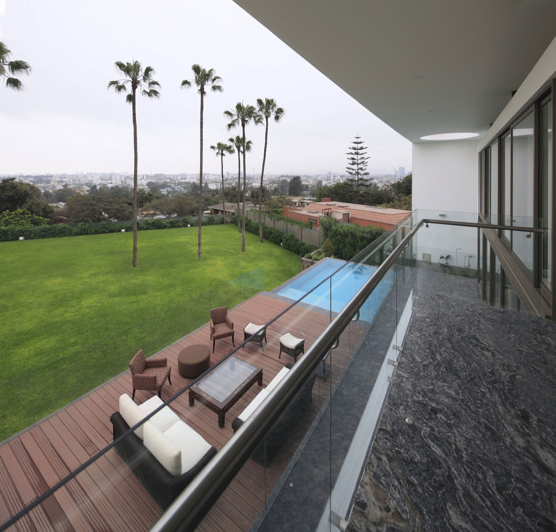 A Stylish Modern House Surrounded by Plants and Nature on the Hill in Lima by Jose Orrego (9)