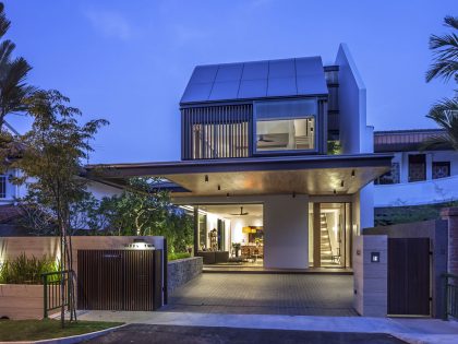A Stylish Modern Semi-Detached House with Remarkable Interiors in Bukit Timah by Wallflower Architecture + Design (17)