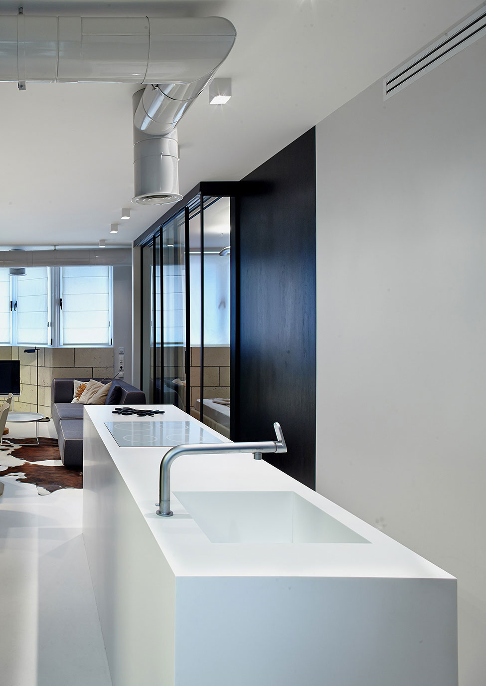 A Stylish Monochrome Apartment Full of Style and Personality in Kiev by Olga Akulova DESIGN (5)