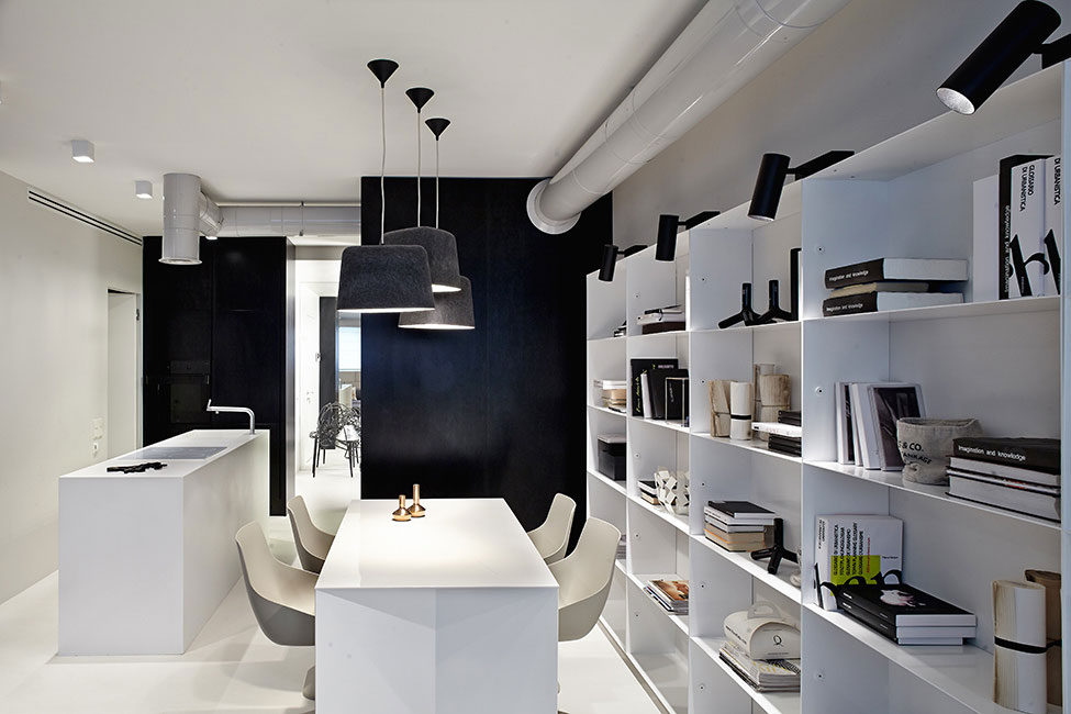 A Stylish Monochrome Apartment Full of Style and Personality in Kiev by Olga Akulova DESIGN (7)