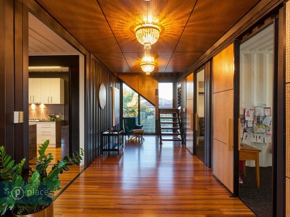 A Stylish and Eco-Friendly Modern Home From Old Shipping Containers in Brisbane, Australia by ZieglerBuild (13)