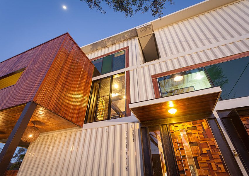 A Stylish and Eco-Friendly Modern Home From Old Shipping Containers in Brisbane, Australia by ZieglerBuild (5)