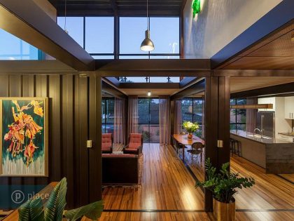 A Stylish and Eco-Friendly Modern Home From Old Shipping Containers in Brisbane, Australia by ZieglerBuild (8)