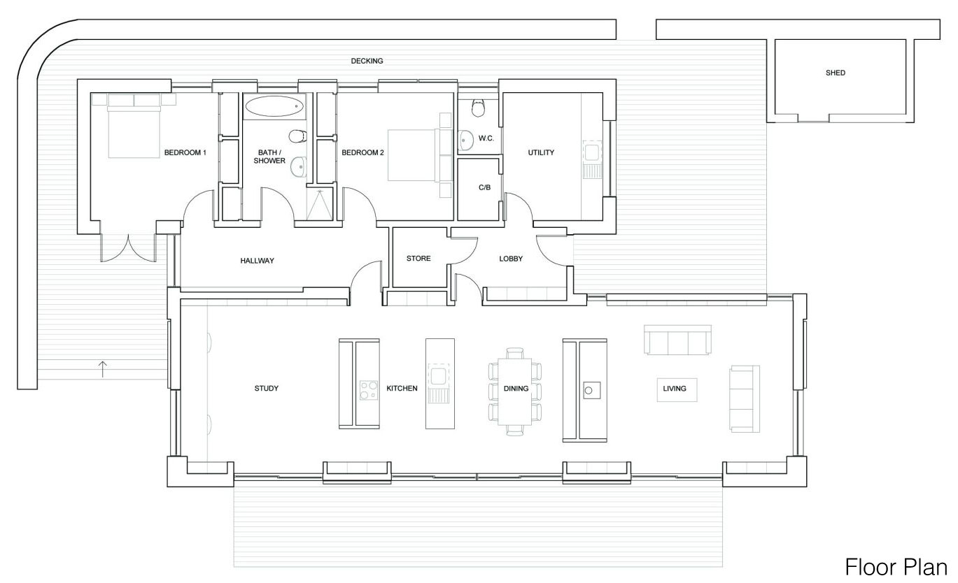 A Sustainable Contemporary Home Inspired by the Traditional Scottish Blockhouse in Glendale by Dualchas Architects (15)