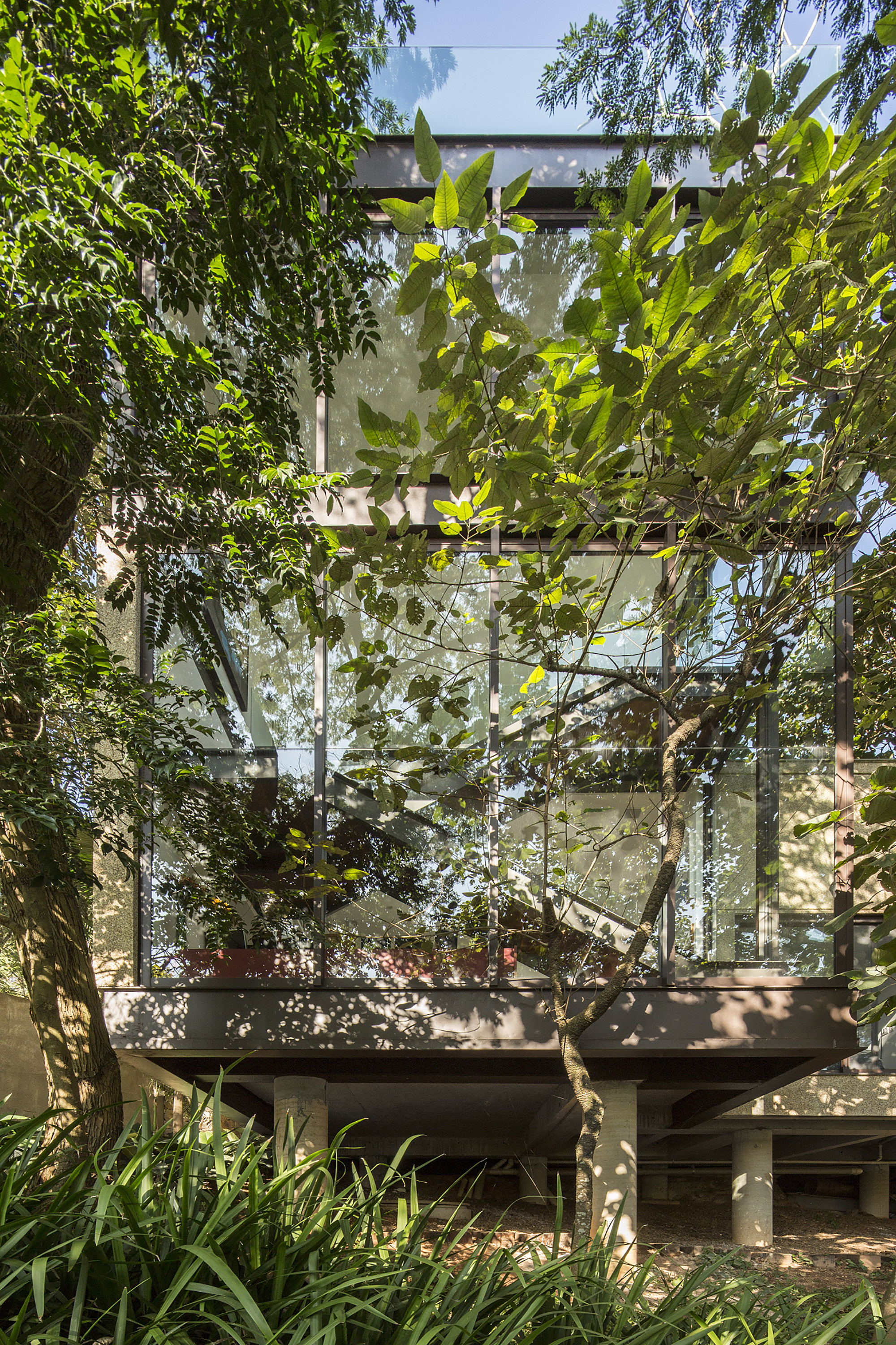 A Spectacular Home with Surprising Interior and Transparent Walls in São Paulo by Fernanda Marques Arquitetos Associados (6)