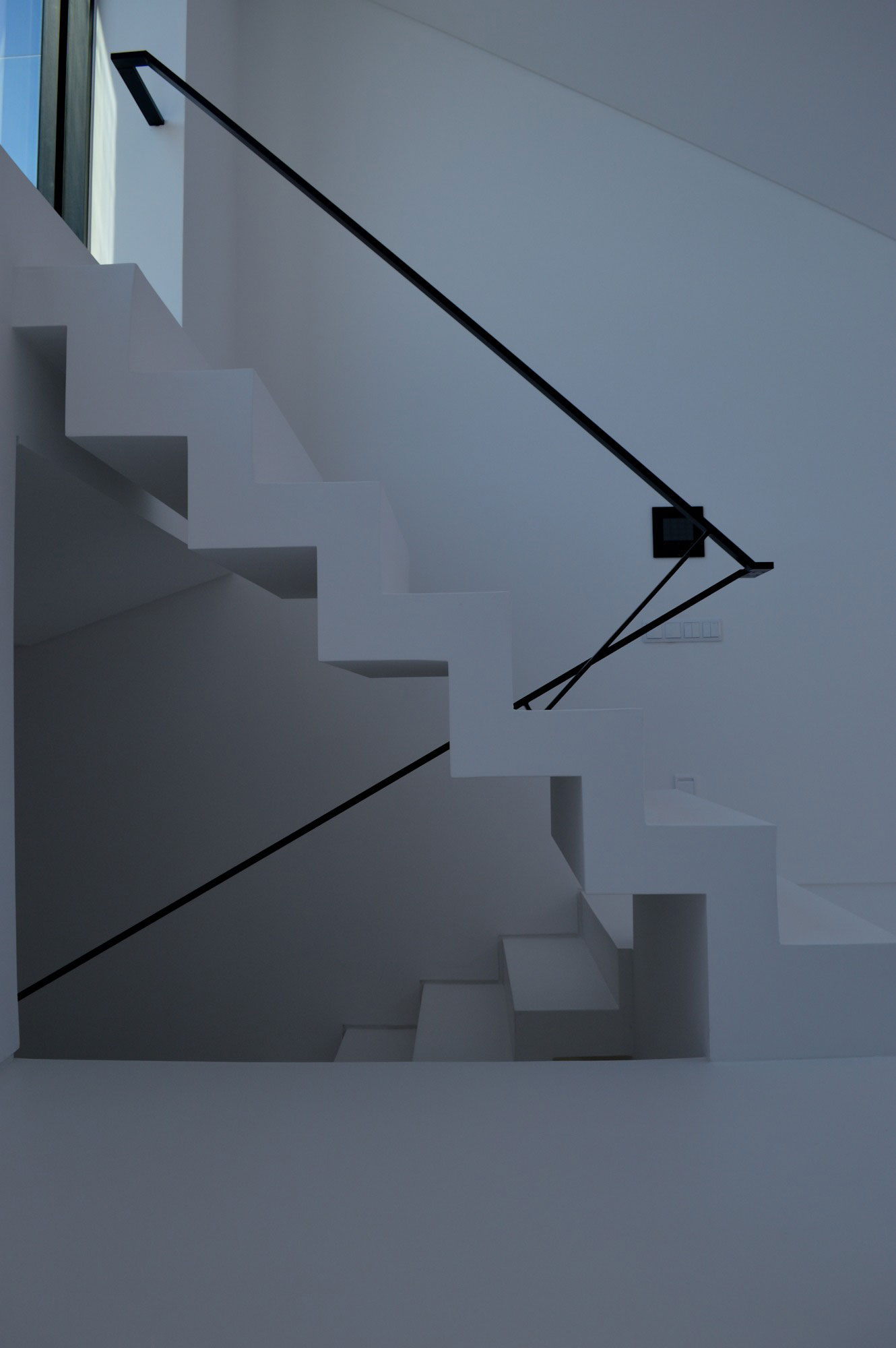 A Unique Minimalist Home with Neutral Colors and Industrial Materials in Espinho, Portugal by Pedro Brito (17)