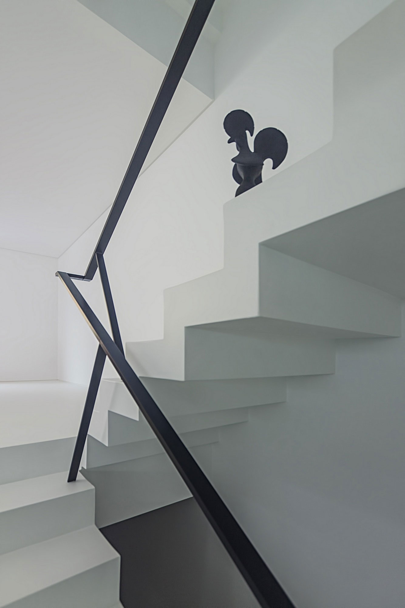 A Unique Minimalist Home with Neutral Colors and Industrial Materials in Espinho, Portugal by Pedro Brito (18)