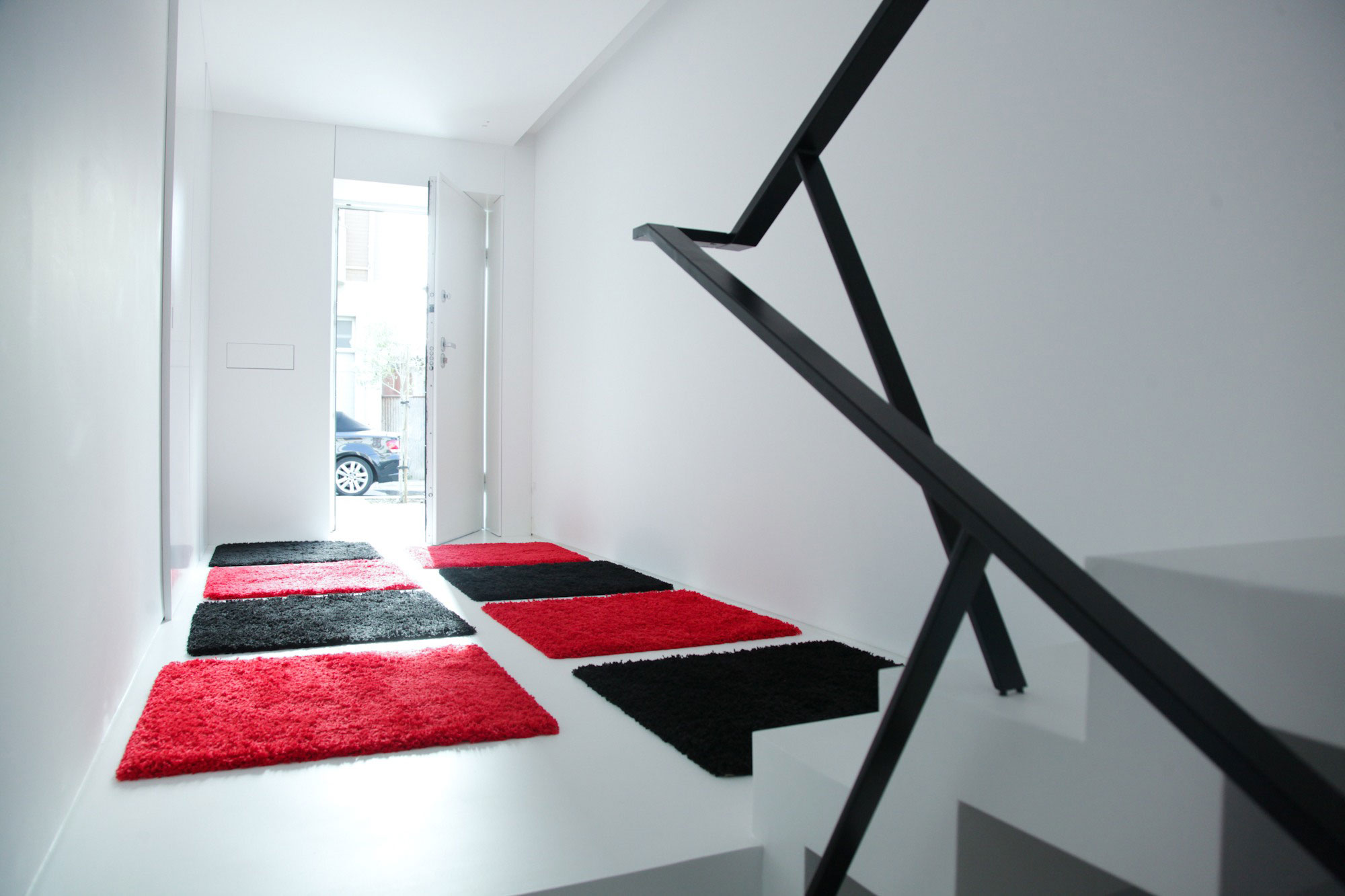 A Unique Minimalist Home with Neutral Colors and Industrial Materials in Espinho, Portugal by Pedro Brito (8)