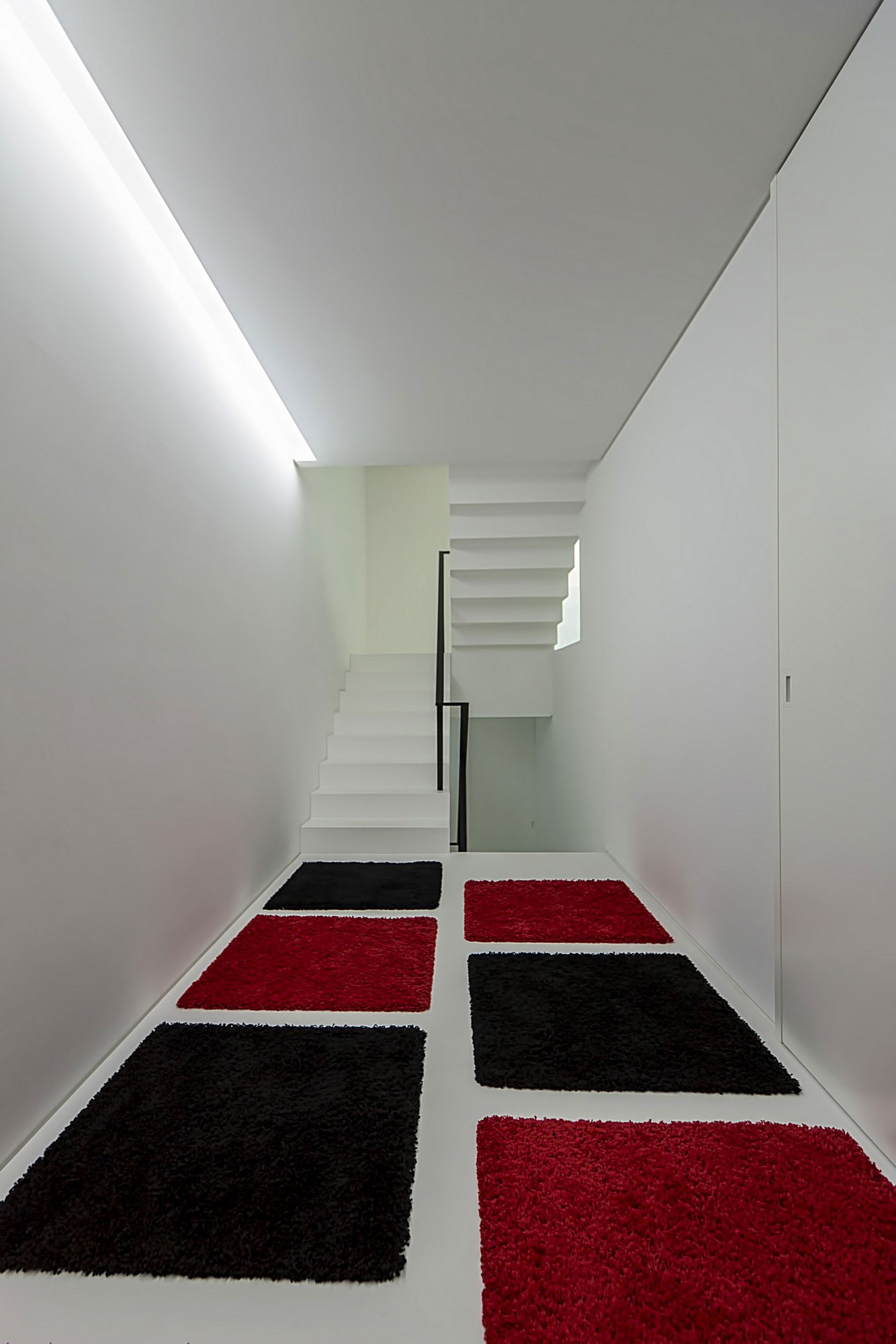 A Unique Minimalist Home with Neutral Colors and Industrial Materials in Espinho, Portugal by Pedro Brito (9)