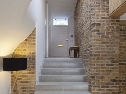 A Unique Terraced House Combines Traditional and Contemporary Interiors in London by Scott Architects (5)